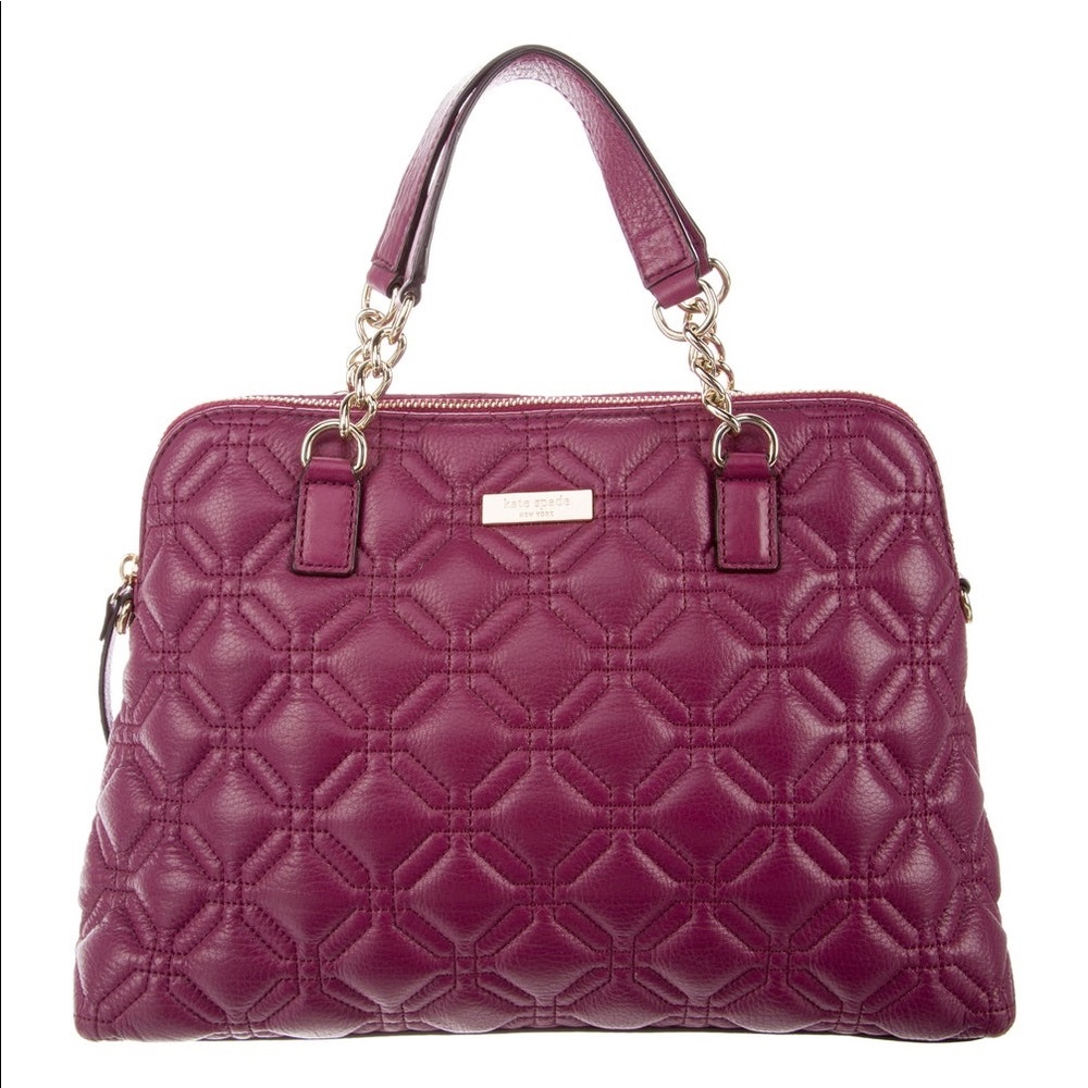 NWOT Kate Spade Purple Satchel Bag